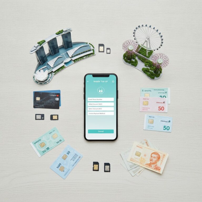How to Top Up Your Mobile Phone in Singapore: A Complete Guide for 2024