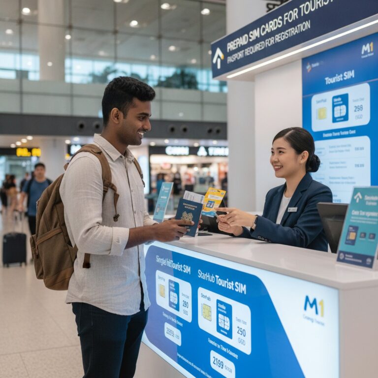 Best Prepaid SIM Cards in Singapore for Tourists and Expats